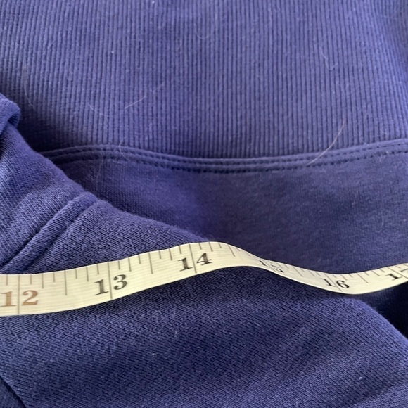 Large Loose Purple Under Armor Hoodie Size L - Picture 7 of 8